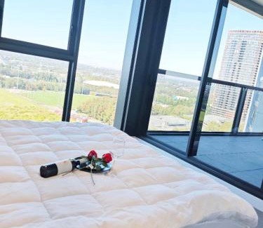 Sydney Olympic Park Apartment | High-Rise Suite with City Views