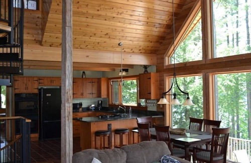 Bridgton House | Highland Lakefront Haven- Private Dock, Swim, Kayak and Views of Mt. Washington!
