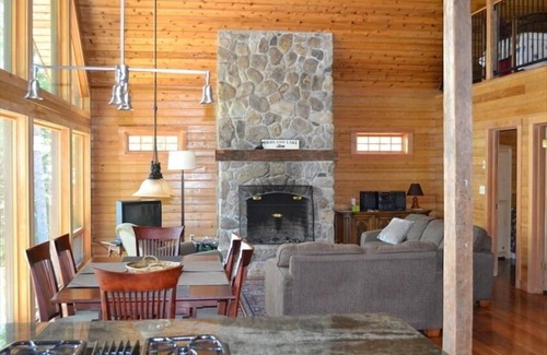 Bridgton House | Highland Lakefront Haven- Private Dock, Swim, Kayak and Views of Mt. Washington!