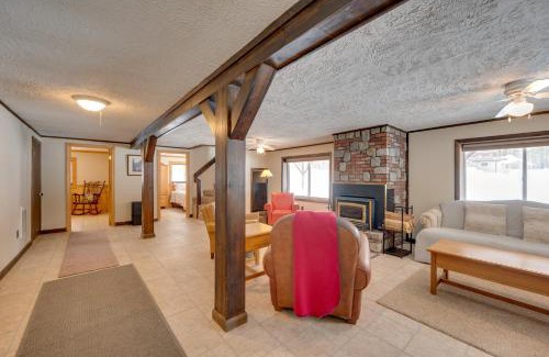 Franconia House | Hike and Ski Cabin with Fireplace in Franconia!