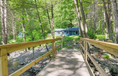 Williamsville Cottage | Hike & Swim On-site: Cozy Falls Brook Cabin