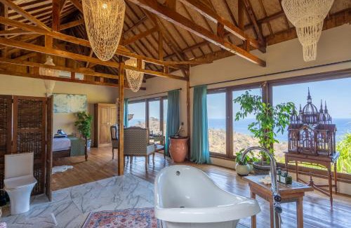 Amed Ski Chalet | Hillside Chalet with panoramic views