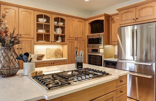 Big Canoe House | Hillside Manor - Luxury Hot Tub + Fireplace + Pool Table + & Wet Bar