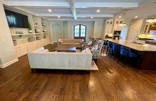 Thompson's Station House | Hilltop Estate with pool and sand volleyball court in charming Thompsons Station