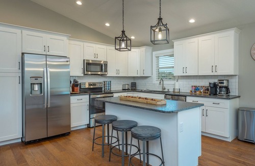 Weaverville House | Hilltop Haven - Game room - Fireplace - 15 To Downtown Asheville
