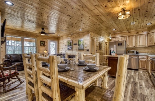 Sevierville Cabin | Hilltop Hideaway 3 Bedroom Cabin by RedAwning