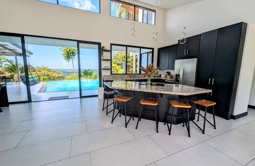 Ciudad Cortes House | Hilltop Villa with Amazing Ocean and Jungle Views