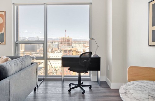 Five Points Apartment | Hip Five Points 1BR w/ Pool & Gym, 1 mile to Coors Field, by Blueground