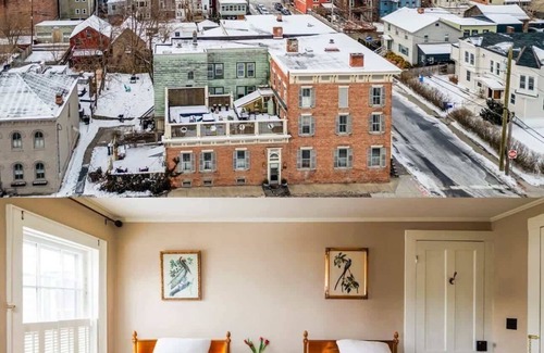 Hudson House | Historic 19th Century Hudson Brownstone