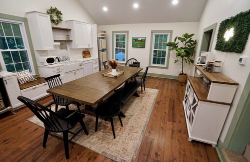 Bellville Other | Historic 5-Acre Farmhouse: Hot Tub, Fishing Pond, Bikes, Arcade, Pet-Friendly!