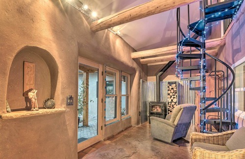Taos House | Historic Adobe Home ~ 19 Mi to Ski Resort!