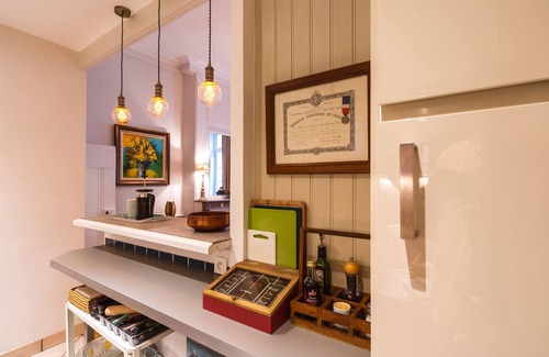 Amboise Apartment | Historic apartment, Old Town Amboise, across from Château, close to restaurants