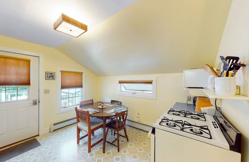 Bass Harbor Apartment | Historic apartment close to outdoor recreation with a deck, gazebo, & work desk