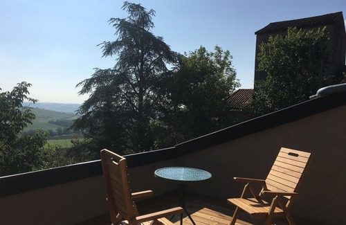 Bouxieres-aux-Chenes Cottage | Historic cottage with panoramic terrace near Nancy