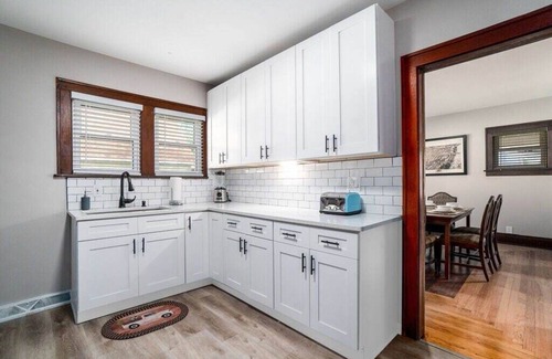 Michigan City House | Historic Charmer: Walk to Casino, 2 miles to Beach
