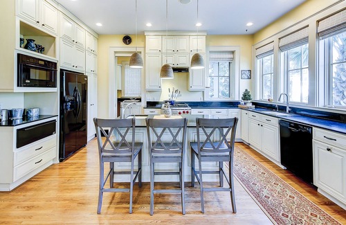 Meggett House | Historic charmer with private pool, outdoor kitchen. wrap-around porch, & dock