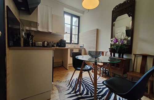 Cahors Old Town Apartment | Historic Heart of Cahors!Elegant yet Cozy large 2 large bedroom apartment!