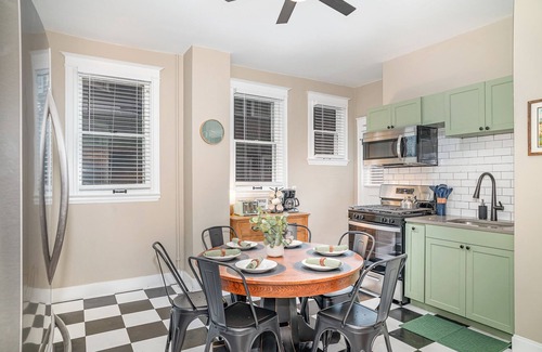 Michigan City Apartment | Historic Hideaway: Cozy Stay Near Beach & Downtown