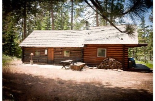 Tahoe Meadows Cabin | Historic log cabin with private beach access in historic district