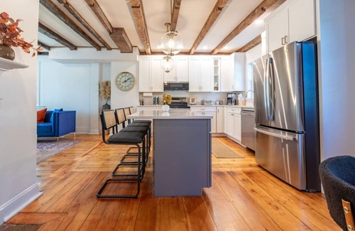 Scarborough House | Historic Maine Retreat near Portland & Beaches