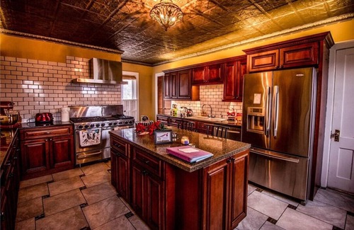 Seneca Falls House | Historic Seneca Falls Suite with Spa & Gardens