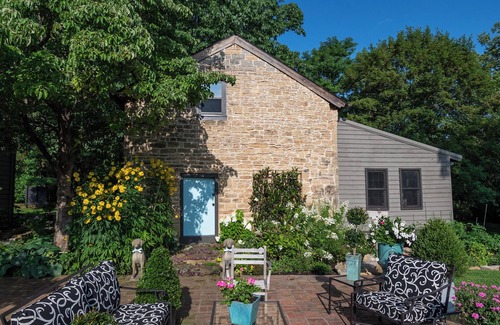 Buechel Cabin | Historic stone cabin near Bourbon Trail on private 13 acre estate property!