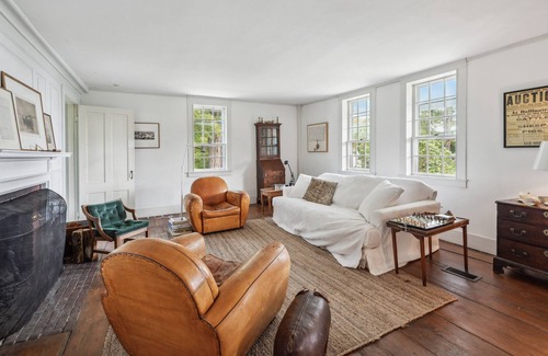 Holderness House | Historic True Farm: 100 Acres + Dock on Squam Lake