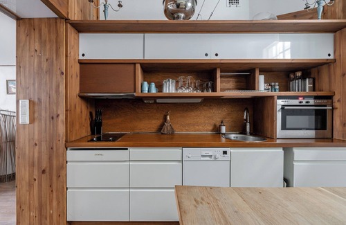 Tampere Apartment | Historical Downtown Home with Parking and Steam Sauna