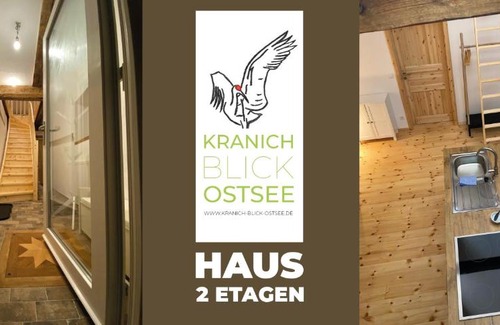 Neu Bartelshagen House | Historisches Bauernhaus für 8 Personen mit Luxus und Natur auf 2 Etagen ideal für Familien und Hunde 2500m2 eingezäunt an der Ostsee