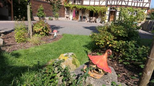 Laucha Apartment | Historisches Fachwerk-Ferienhaus mit Weinkeller und Garten, gute Lage