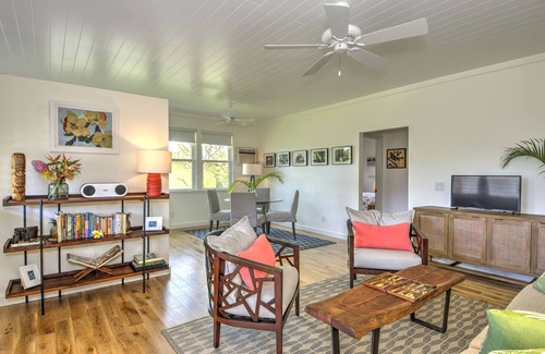 Poipu Cottage | Ho'ona Hale - Delightful 1 Bedroom 1 Bath Cottage with Whitewater Ocean Views