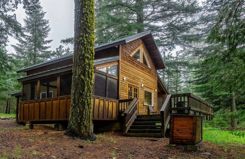 Ashland Cabin | Hobart Peak Cabin w/Jacuzzi and Wood Stove at Green Springs Inn