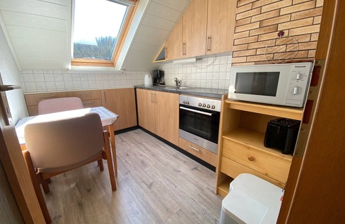 Bad Rippoldsau-Schapbach Apartment | Holiday Apartment '1' with Mountain View, Shared Garden and Wi-Fi