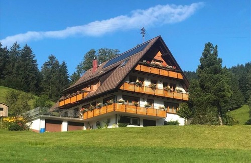 Bad Rippoldsau-Schapbach Apartment | Holiday Apartment '1' with Mountain View, Shared Garden and Wi-Fi