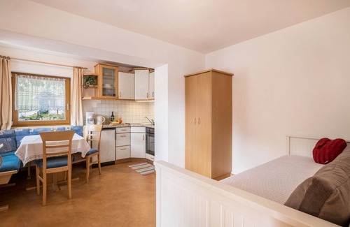 San Martino in Badia Apartment | Holiday Apartment A in House Belodei with Mountain View & Wi-Fi; Parking Available