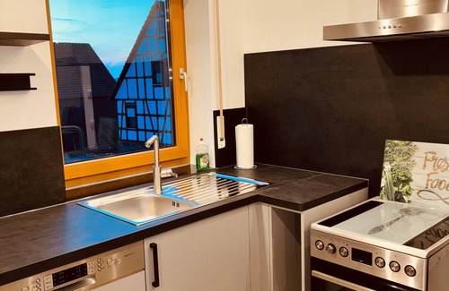 Schluechtern Apartment | Holiday Apartment "Blick Bergwinkel" with Private Garden