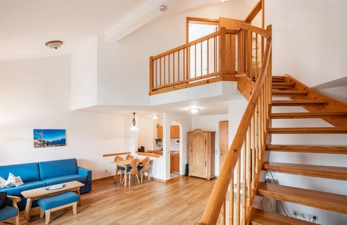 Oberaudorf Apartment | Holiday Apartment 'Brünnstein-Zimmer 46' with Pool, Shared Garden and Sauna