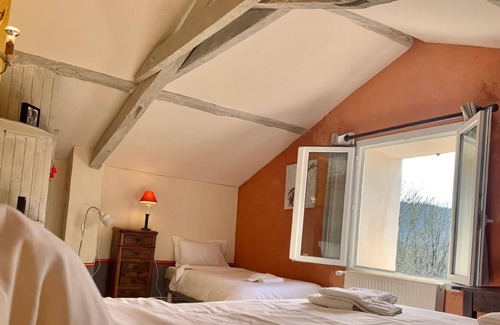 Saint-Gery Apartment | Holiday apartment Conduché for 1 - 5 persons with 2 bedrooms - Row house