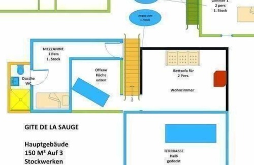 Chateauvert Apartment | Holiday apartment Château Vert for 1 - 13 persons with 5 bedrooms - Row house