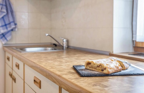 Kastelruth Apartment | Holiday Apartment 'Haus Thurn Apartment A' with Mountain View, Garden & Wi-Fi