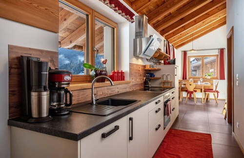 Racines Apartment | Holiday Apartment "Larch Soge Apt Karin" with Mountain View, 2 Private Terraces & 2 Balconies