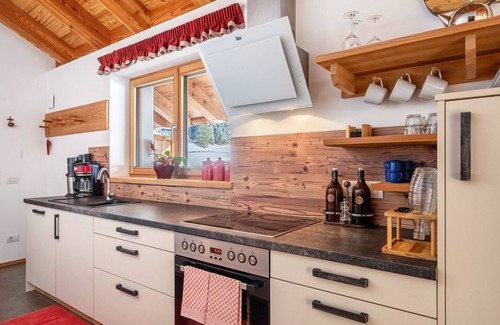 Racines Apartment | Holiday Apartment "Larch Soge Apt Karin" with Mountain View, 2 Private Terraces & 2 Balconies