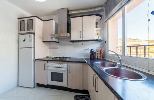 Macael Apartment | Holiday Apartment "Mccoy Avenida 3" with 2 Balconies and Shared Terrace