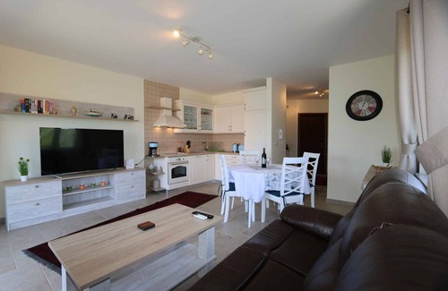 Soline Apartment | Holiday apartment mit Klimaanlage und seitlicher Meerblick