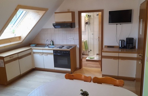 Bad Peterstal-Griesbach Apartment | Holiday Apartment 'Familienwohnung Nr 6' with Mountain View, Shared Terrace and Wi-Fi