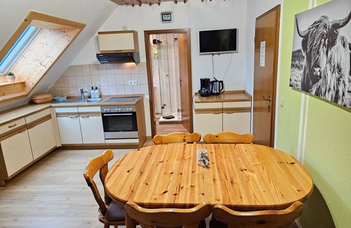 Bad Peterstal-Griesbach Apartment | Holiday Apartment 'Familienwohnung Nr 6' with Mountain View, Shared Terrace and Wi-Fi
