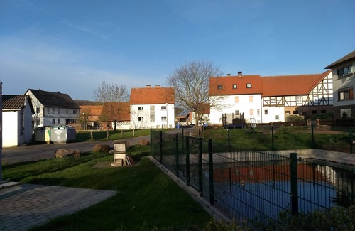 Weidelbach House | Holiday Home 'Haus Dorfidyll' with Mountain View, Private Terrace and Wi-Fi
