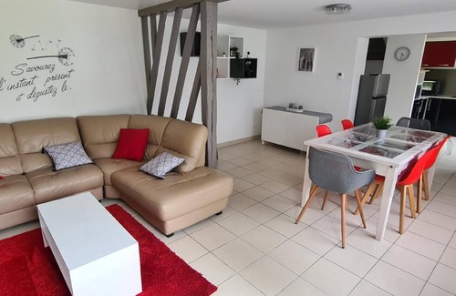 Tourville-sur-Arques House | Holiday house Tourville sur Arques for 1 - 6 persons with 3 bedrooms - Row house