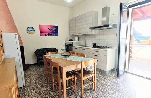 Nebida House | Holiday Home “Casa Lamarmora” with Large Terrace, Air Conditioning & WiFi