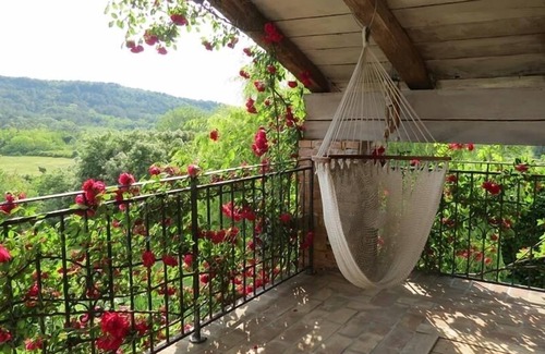 Rim House | Holiday Home in Roč with Terrace, Air condition, WIFI, Washing machine (3458-1)